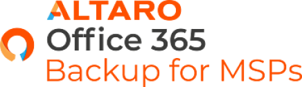 Altaro Office 365 Backup for MSPs