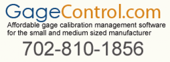 Gage Control Software